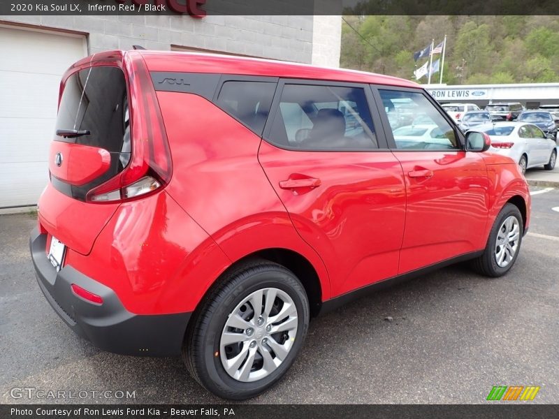 Inferno Red / Black 2020 Kia Soul LX