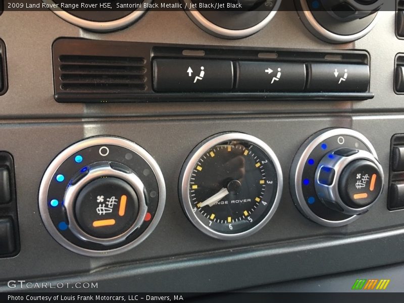 Controls of 2009 Range Rover HSE