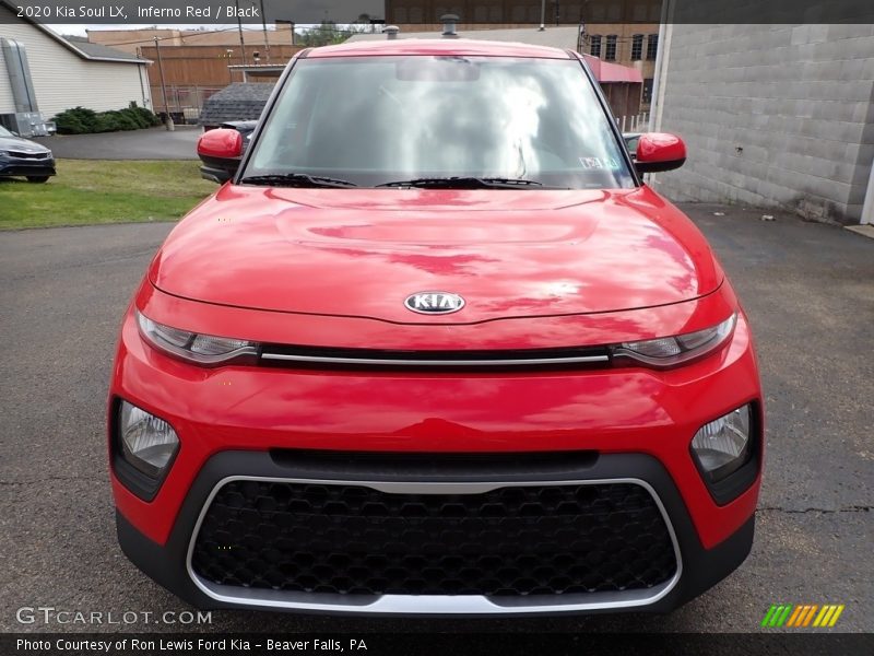 Inferno Red / Black 2020 Kia Soul LX