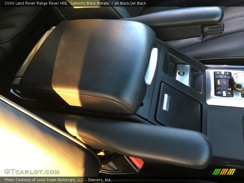 Santorini Black Metallic / Jet Black/Jet Black 2009 Land Rover Range Rover HSE