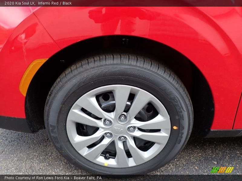 Inferno Red / Black 2020 Kia Soul LX