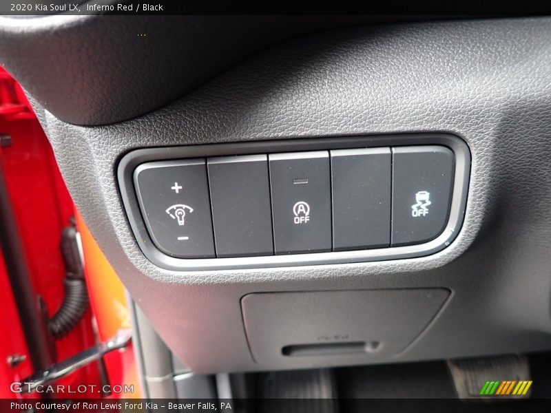 Inferno Red / Black 2020 Kia Soul LX