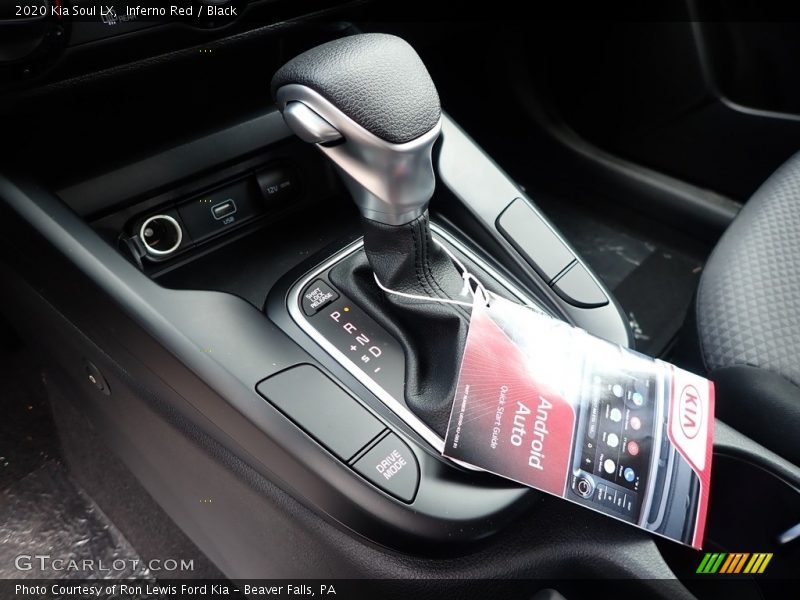Inferno Red / Black 2020 Kia Soul LX