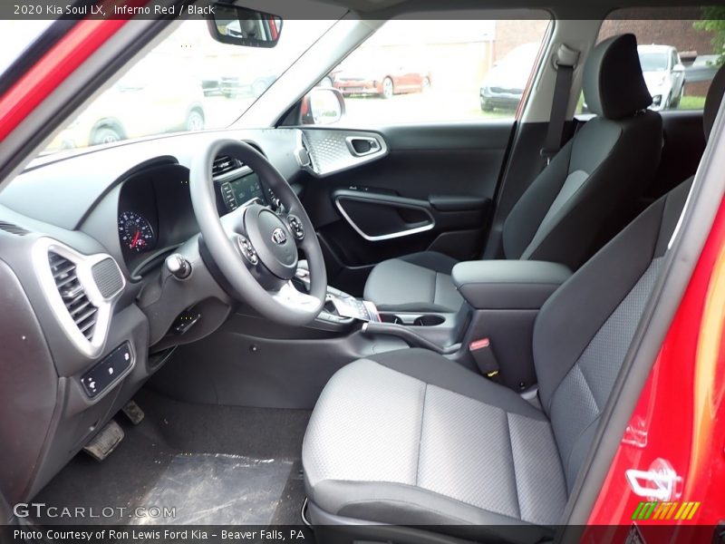 Inferno Red / Black 2020 Kia Soul LX
