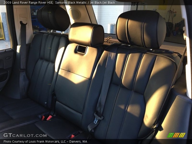 Santorini Black Metallic / Jet Black/Jet Black 2009 Land Rover Range Rover HSE
