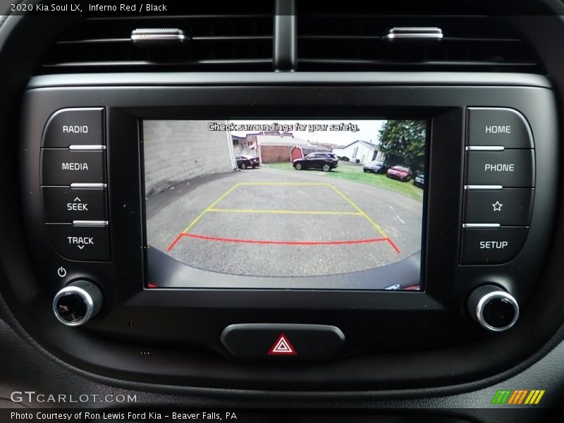 Inferno Red / Black 2020 Kia Soul LX