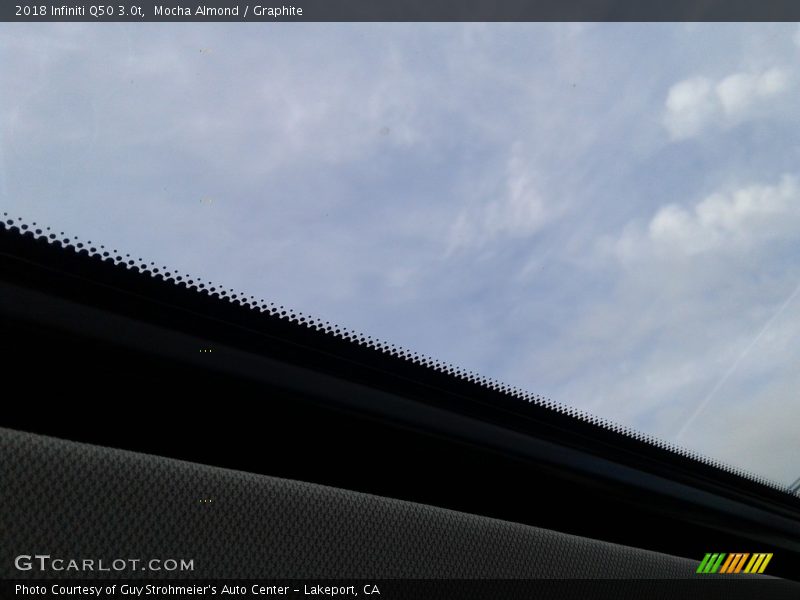 Mocha Almond / Graphite 2018 Infiniti Q50 3.0t