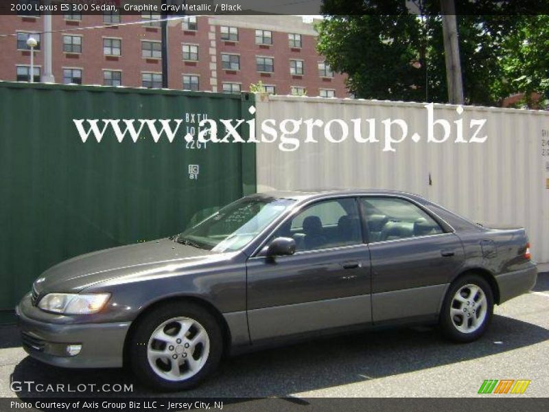 Graphite Gray Metallic / Black 2000 Lexus ES 300 Sedan