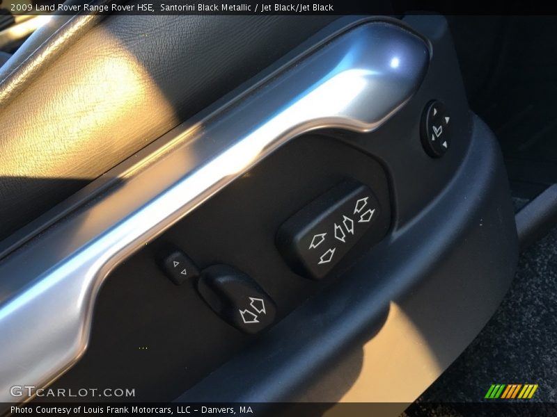 Santorini Black Metallic / Jet Black/Jet Black 2009 Land Rover Range Rover HSE