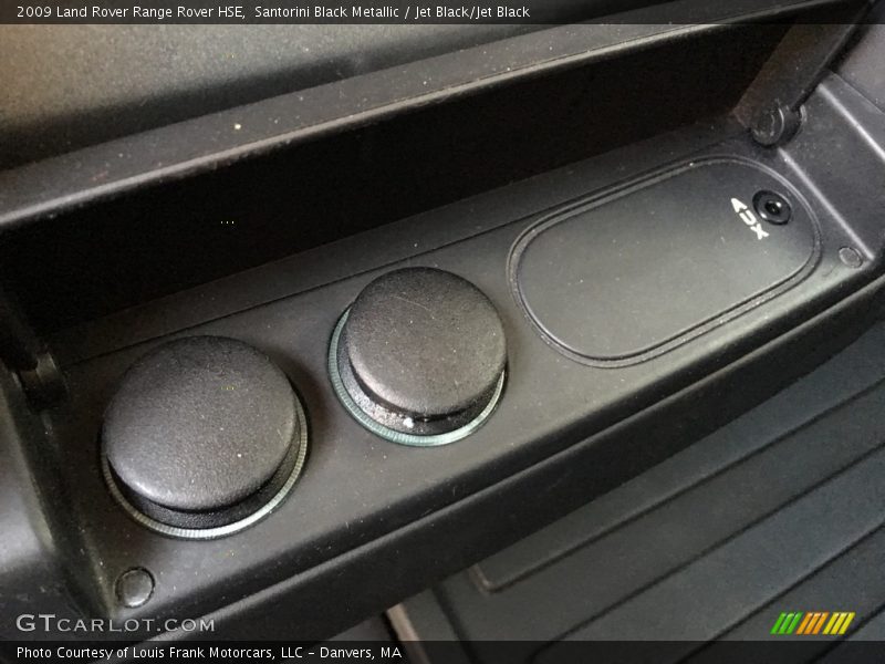 Santorini Black Metallic / Jet Black/Jet Black 2009 Land Rover Range Rover HSE