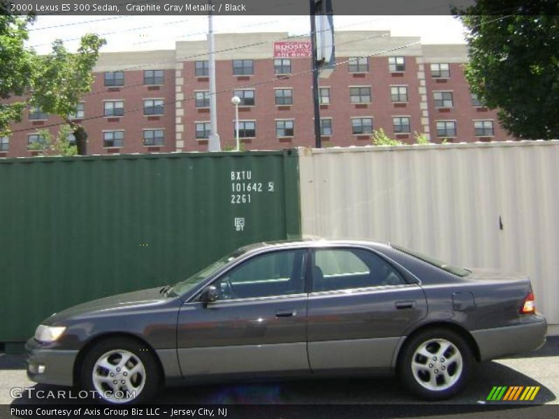 Graphite Gray Metallic / Black 2000 Lexus ES 300 Sedan