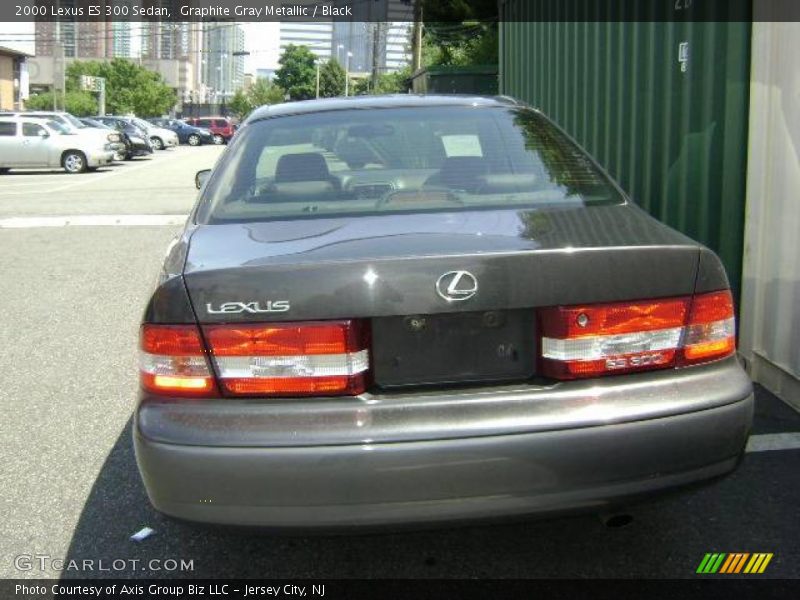 Graphite Gray Metallic / Black 2000 Lexus ES 300 Sedan