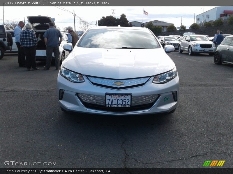 Silver Ice Metallic / Jet Black/Jet Black 2017 Chevrolet Volt LT