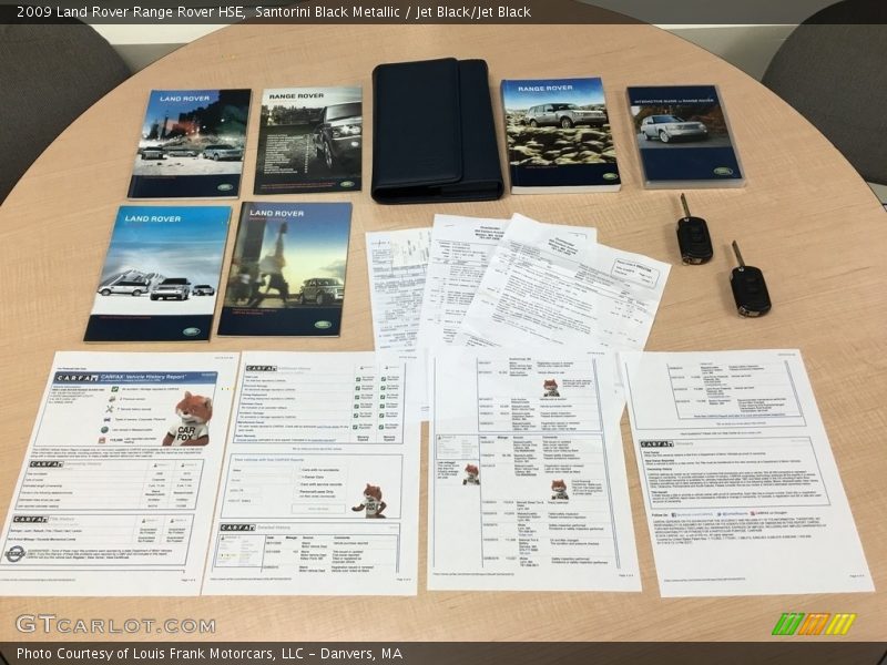 Books/Manuals of 2009 Range Rover HSE