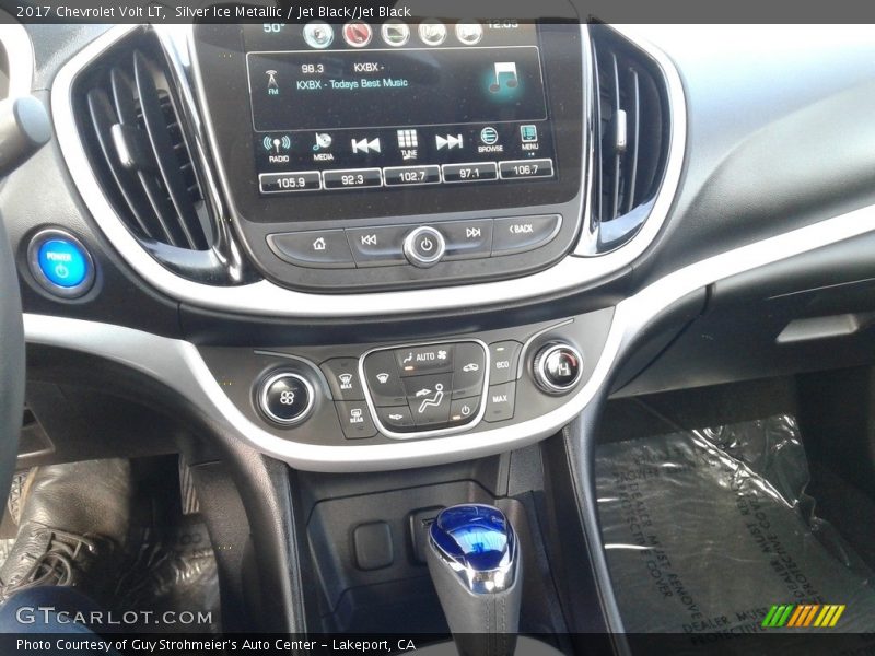 Silver Ice Metallic / Jet Black/Jet Black 2017 Chevrolet Volt LT