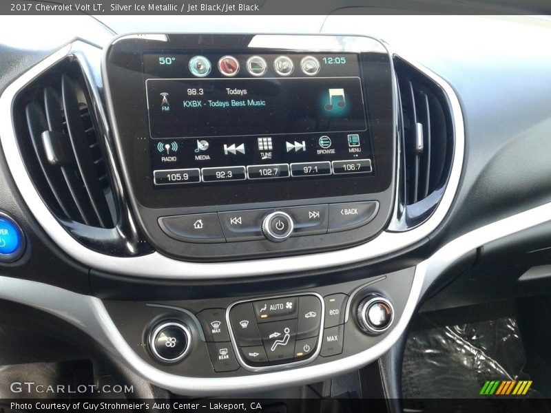 Silver Ice Metallic / Jet Black/Jet Black 2017 Chevrolet Volt LT