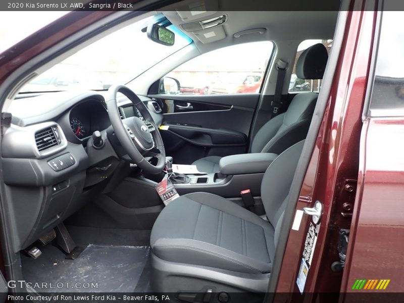 Sangria / Black 2020 Kia Sorento LX AWD