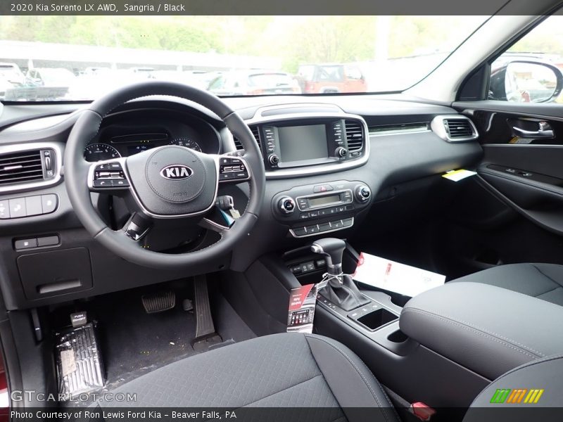 Sangria / Black 2020 Kia Sorento LX AWD