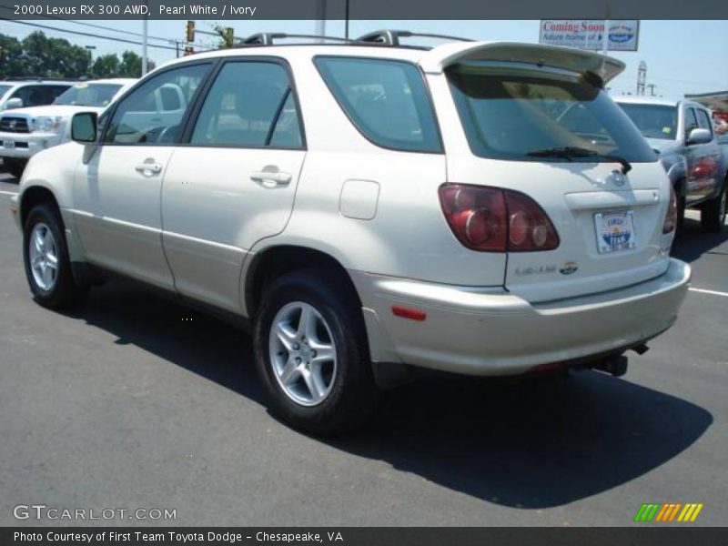 Pearl White / Ivory 2000 Lexus RX 300 AWD