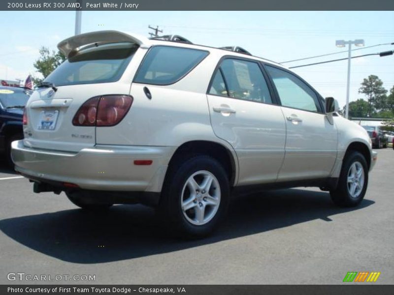 Pearl White / Ivory 2000 Lexus RX 300 AWD