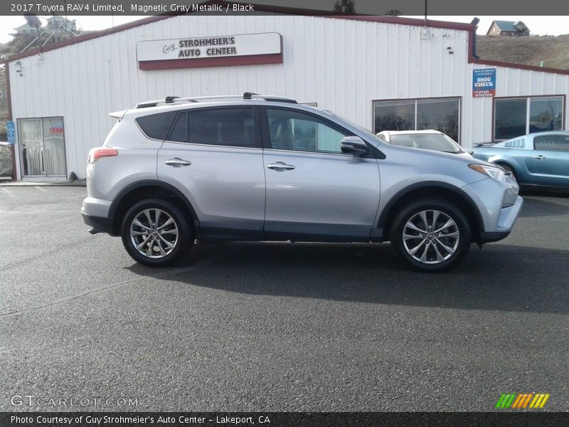 Magnetic Gray Metallic / Black 2017 Toyota RAV4 Limited