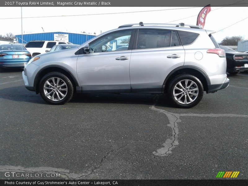 Magnetic Gray Metallic / Black 2017 Toyota RAV4 Limited