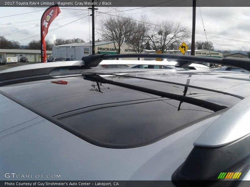 Magnetic Gray Metallic / Black 2017 Toyota RAV4 Limited