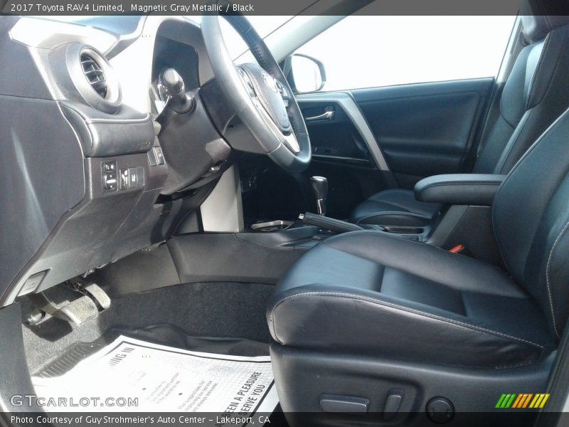 Magnetic Gray Metallic / Black 2017 Toyota RAV4 Limited