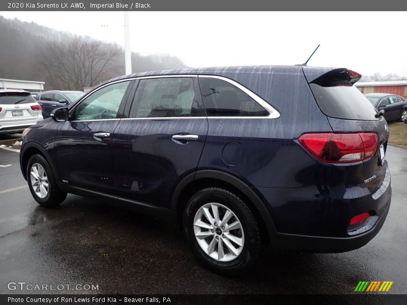 Imperial Blue / Black 2020 Kia Sorento LX AWD