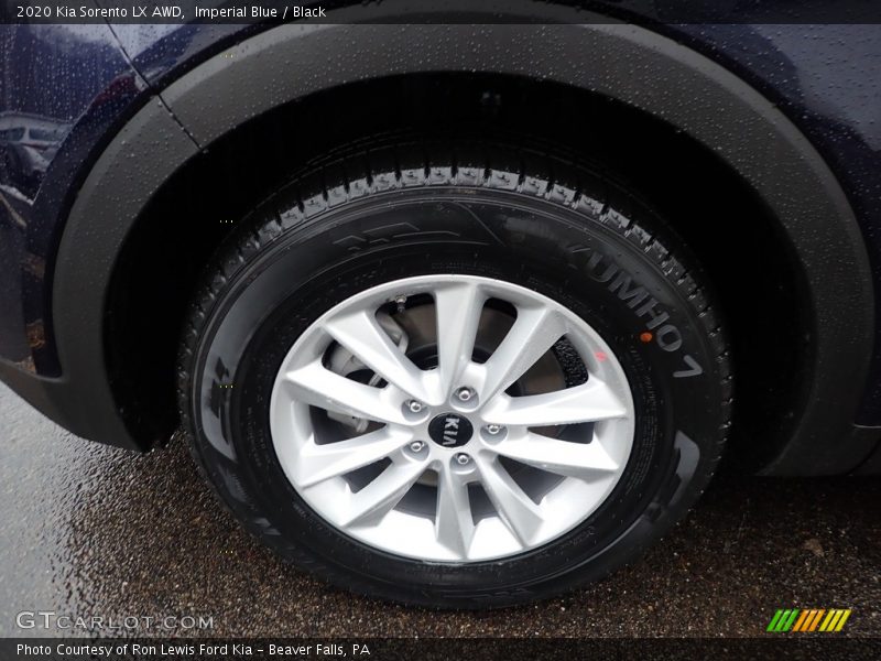 Imperial Blue / Black 2020 Kia Sorento LX AWD