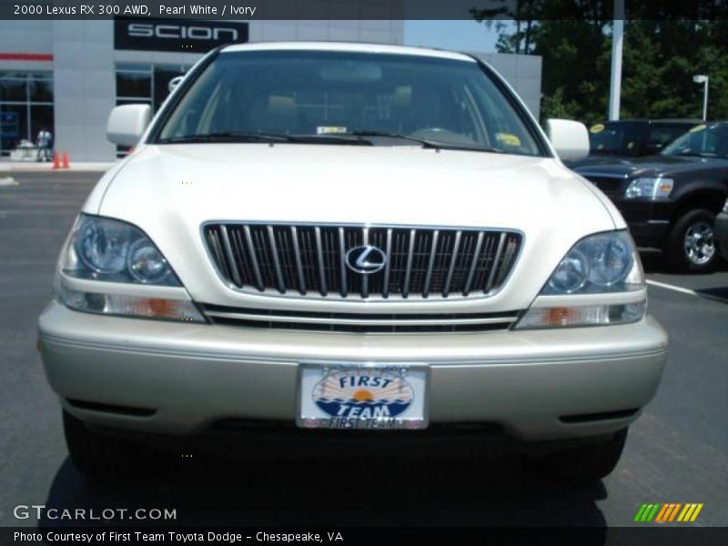Pearl White / Ivory 2000 Lexus RX 300 AWD