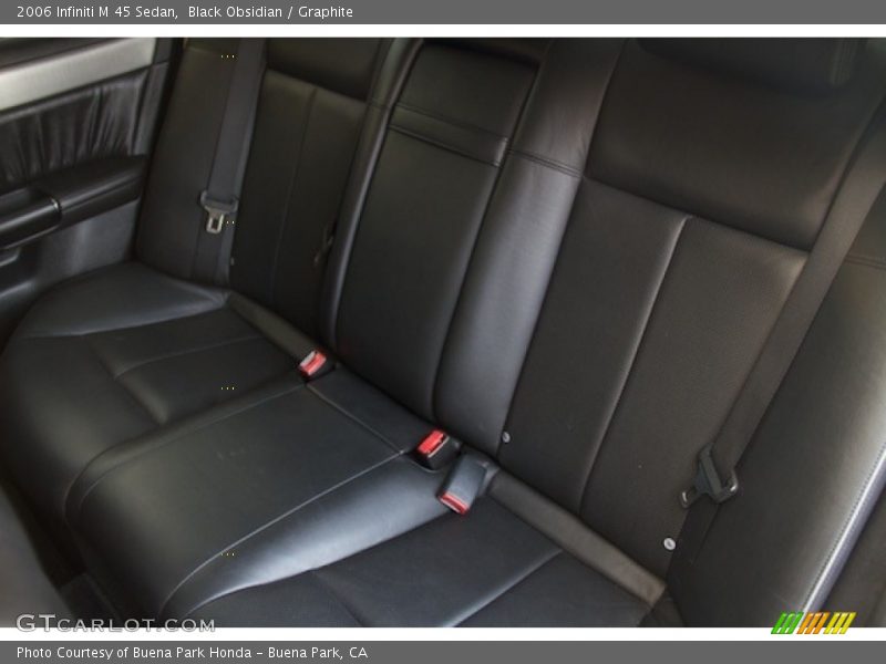 Black Obsidian / Graphite 2006 Infiniti M 45 Sedan