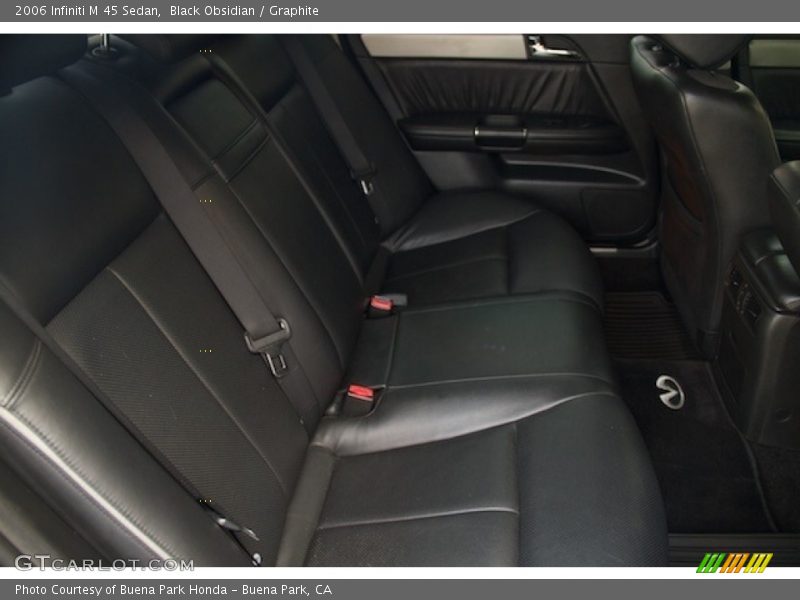 Black Obsidian / Graphite 2006 Infiniti M 45 Sedan