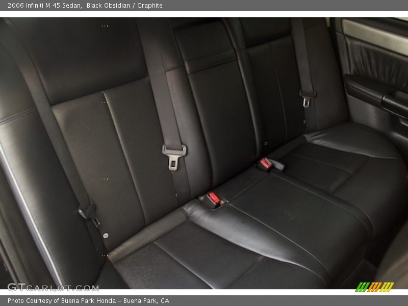 Black Obsidian / Graphite 2006 Infiniti M 45 Sedan