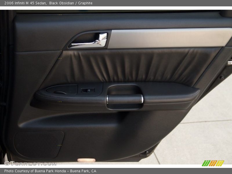 Black Obsidian / Graphite 2006 Infiniti M 45 Sedan