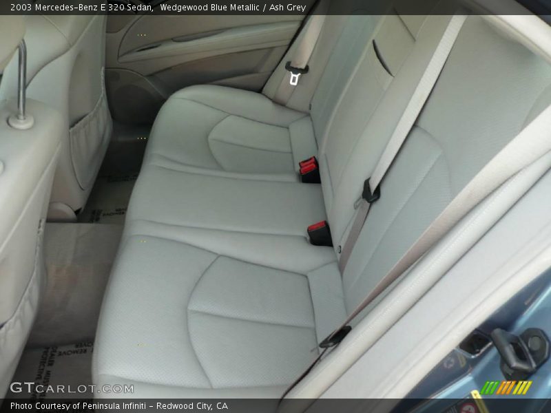 Wedgewood Blue Metallic / Ash Grey 2003 Mercedes-Benz E 320 Sedan