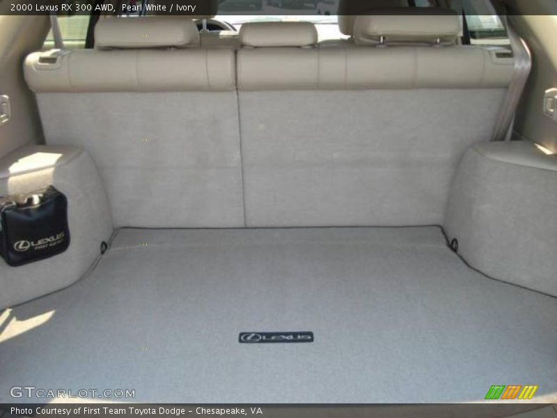 Pearl White / Ivory 2000 Lexus RX 300 AWD