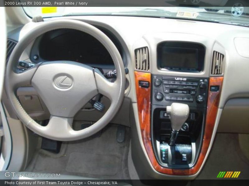 Pearl White / Ivory 2000 Lexus RX 300 AWD