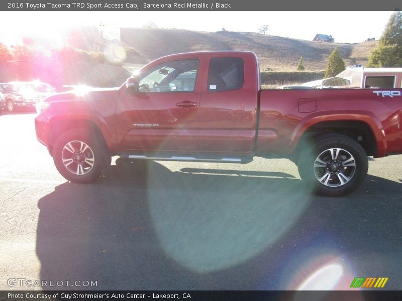 Barcelona Red Metallic / Black 2016 Toyota Tacoma TRD Sport Access Cab