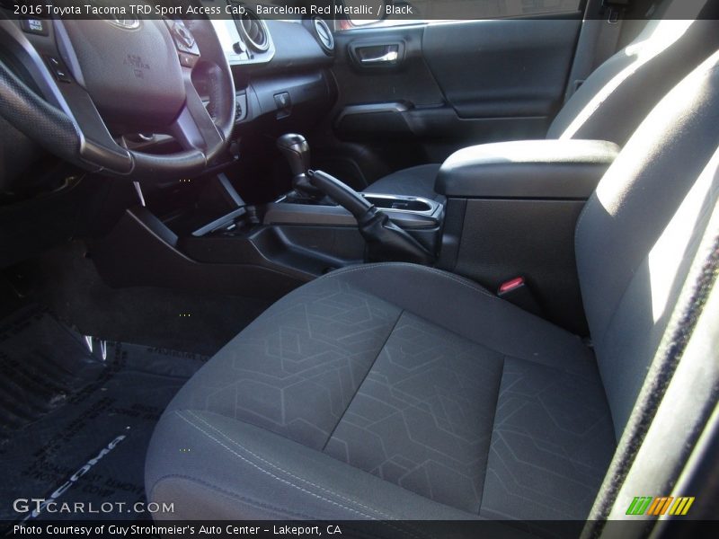 Barcelona Red Metallic / Black 2016 Toyota Tacoma TRD Sport Access Cab