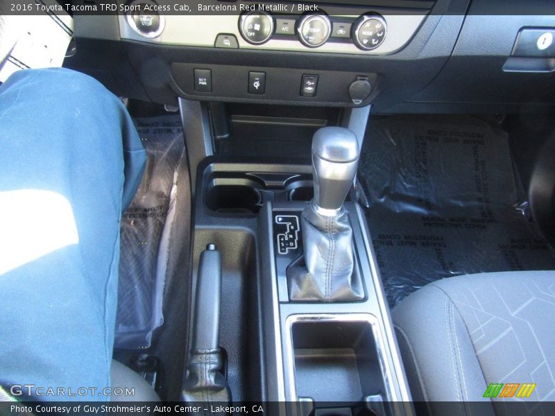 Barcelona Red Metallic / Black 2016 Toyota Tacoma TRD Sport Access Cab