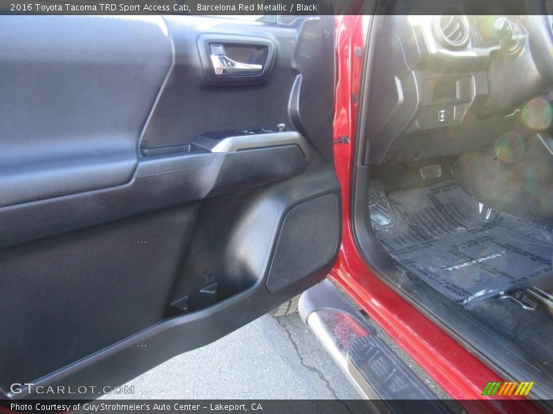 Barcelona Red Metallic / Black 2016 Toyota Tacoma TRD Sport Access Cab