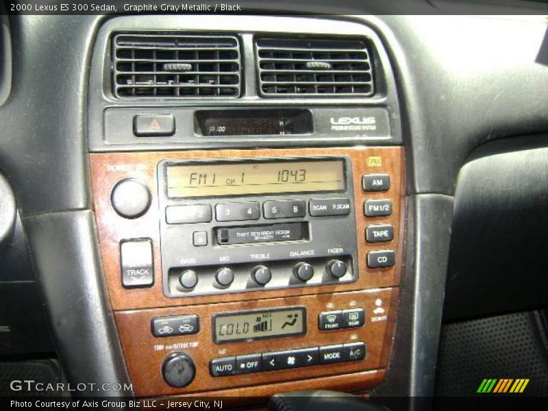 Graphite Gray Metallic / Black 2000 Lexus ES 300 Sedan