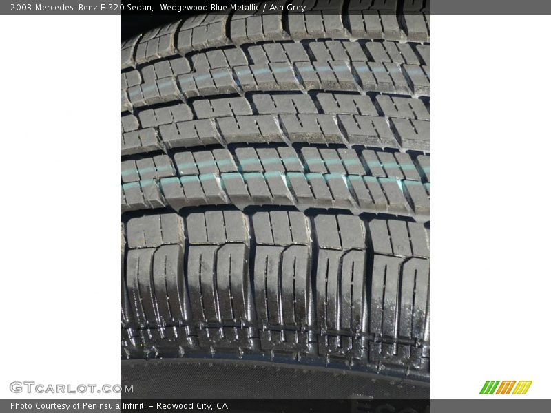 Wedgewood Blue Metallic / Ash Grey 2003 Mercedes-Benz E 320 Sedan