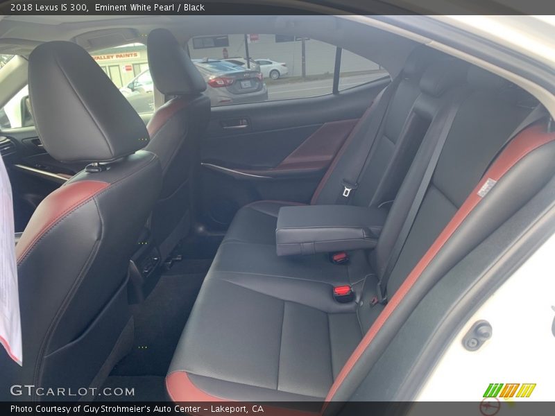Eminent White Pearl / Black 2018 Lexus IS 300