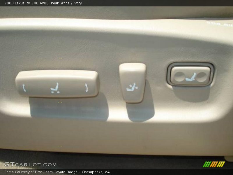 Pearl White / Ivory 2000 Lexus RX 300 AWD