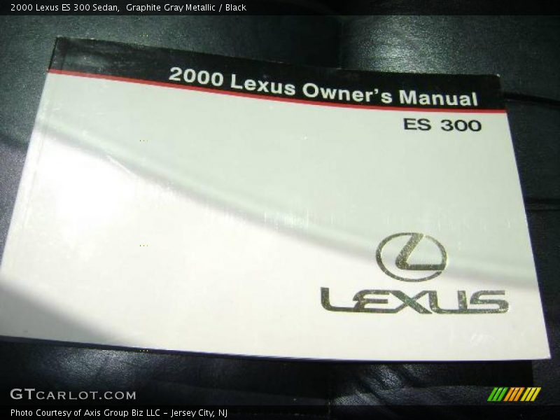 Graphite Gray Metallic / Black 2000 Lexus ES 300 Sedan