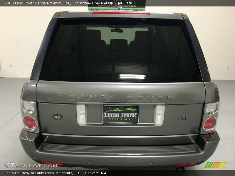 Stornoway Grey Metallic / Jet Black 2008 Land Rover Range Rover V8 HSE