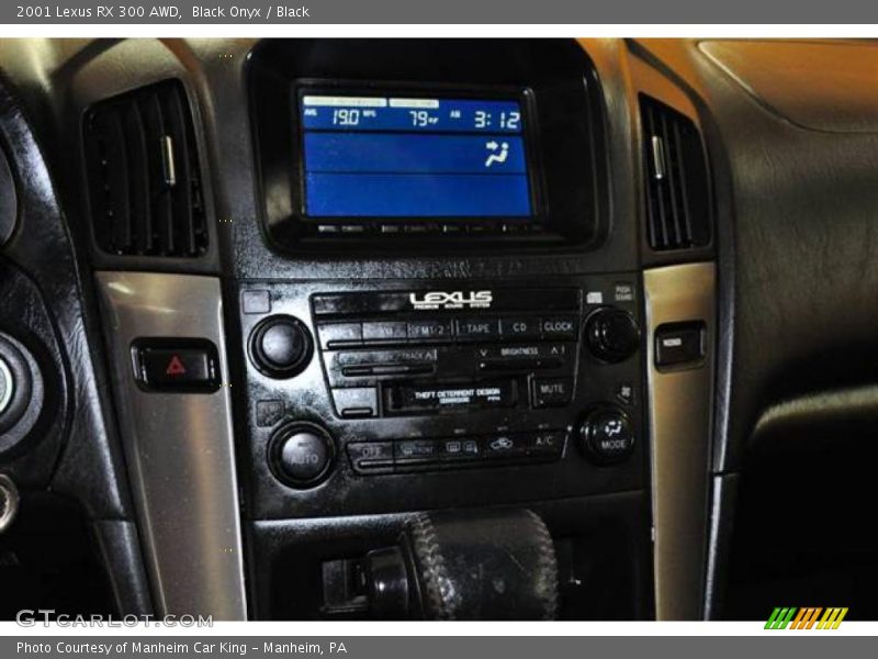 Black Onyx / Black 2001 Lexus RX 300 AWD
