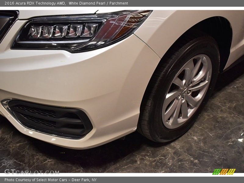 White Diamond Pearl / Parchment 2016 Acura RDX Technology AWD